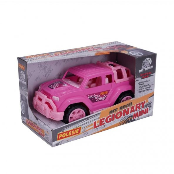 Polesie Oyuncak Lejyon Mini Pembe 93523,Çocuklar İçin Mini Arazi Aracı Pembe