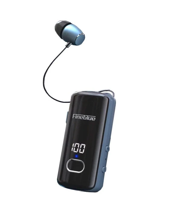 Fineblue F580 Dijital Göstergeli Makaralı Titreşimli Bluetooth  Kulaklık - 5