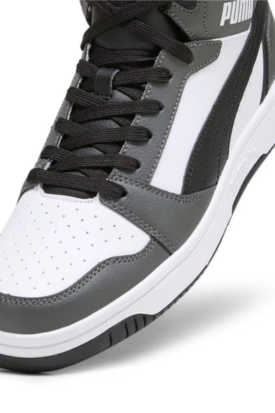 Puma Rebound v6 392326 03 Erkek Sneaker Ayakkabı Beyaz Siyah Gri 40-45 - 6
