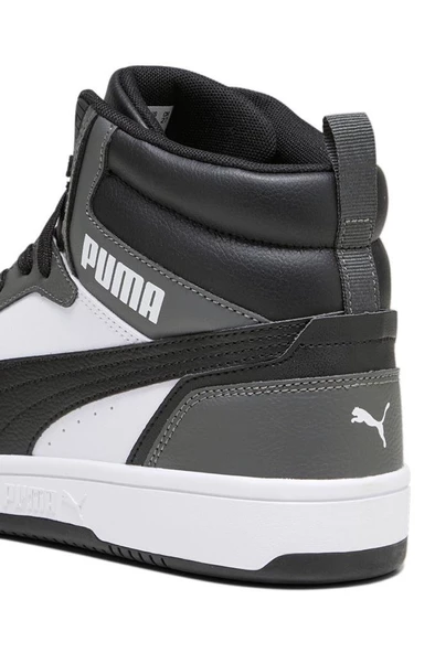 Puma Rebound v6 392326 03 Erkek Sneaker Ayakkabı Beyaz Siyah Gri 40-45 - 2