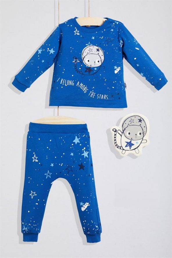 Erkek Bebek 3'lü Pijama Takımı