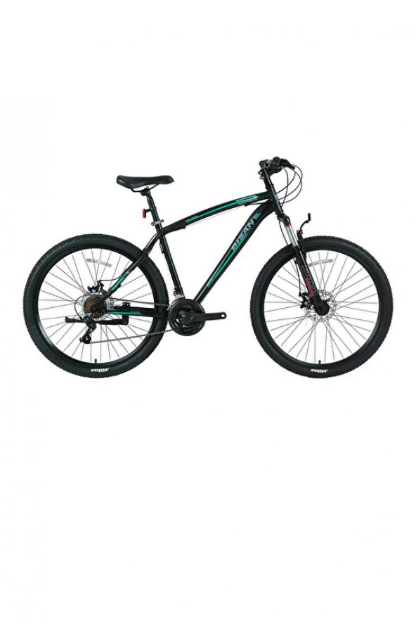 Bisan Mts 4600 Md-23 24 Jant Bisiklet Mat Siyah Yeşil