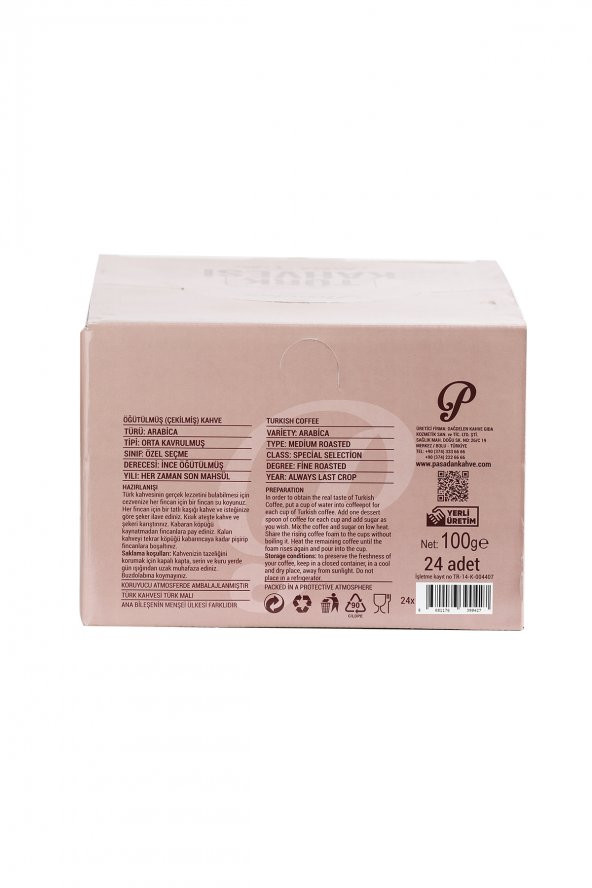 Paşadan (24x100gr) Türk Kahvesi - 5