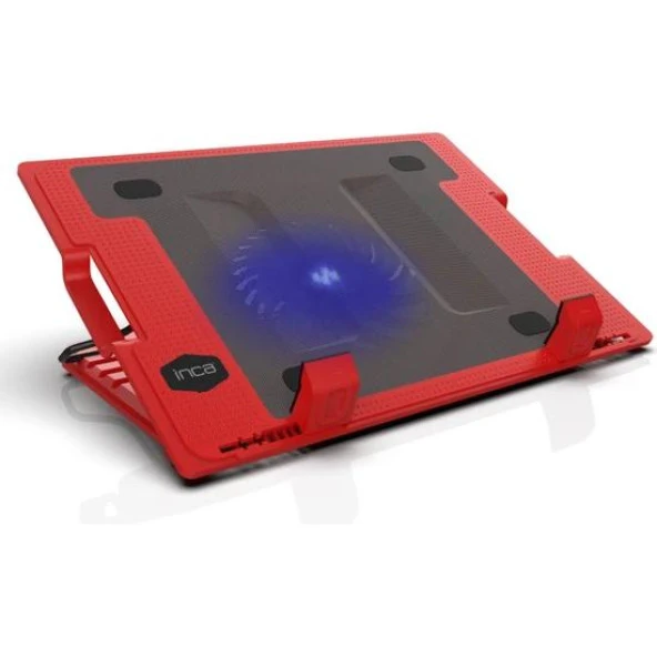 Inca Inc341Fxk Kırmızı Ergonomık Sessız Usb Notebook Soğutucu