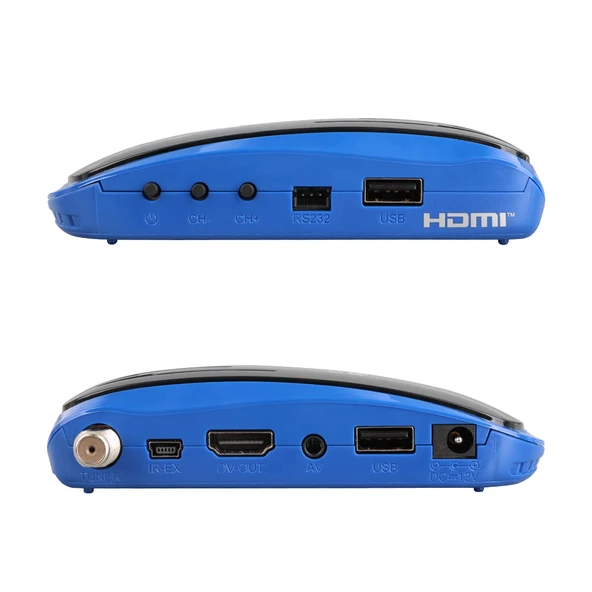 Ayt Plato Oscar Display Gözlü + Tuşlu Çift Usb'li Tkgs'li Full HD Uydu Alıcısı - 2