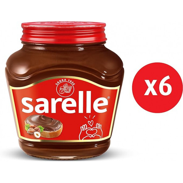 Sarelle 700 gr Kakaolu Fındık Ezmesi 700 GR X 6 ADET - 2