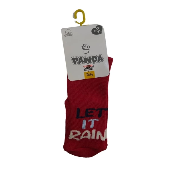 PANDA UNISEX BEBEK YIKAMALI ÇORAP 0530