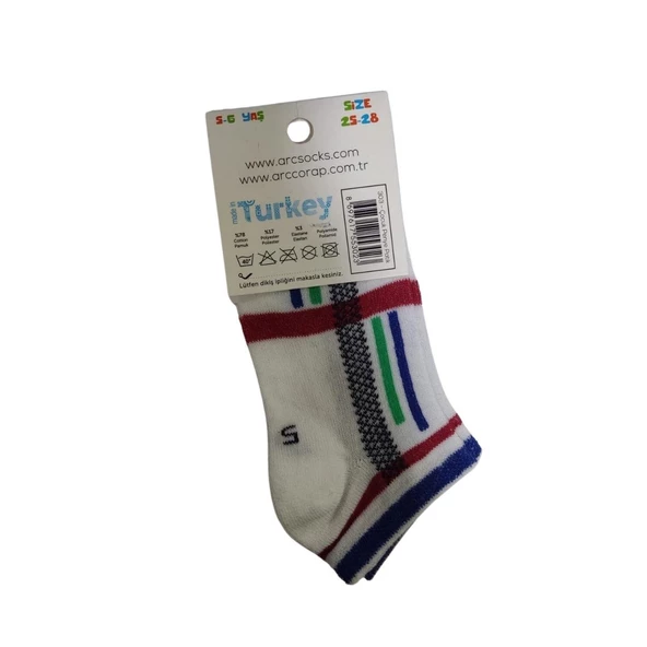 ARC ERKEK ÇOCUK PATİK ÇORAP 0580 - 2