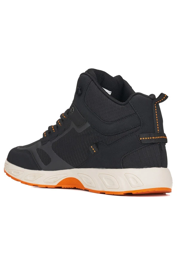 Günlük Erkek Bot Bağcıklı Desenli Kaymaz Taban Hafif Rahat Outdoor AyakkabıTrekking Bootie 2742 - 3