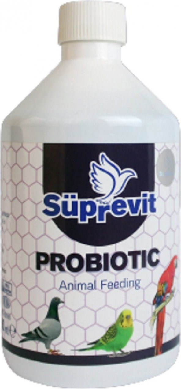 Süprevit Probiotic 500 Ml. Sindirim Sistemi Düzenleyici Animal Feeding Tüm Kanatlı Hayvanlar Için