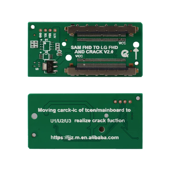 LCD PANEL FLEXİ REPAİR KART HD LVDS TO FPC SAM FHD TO LG FHD QK0812D