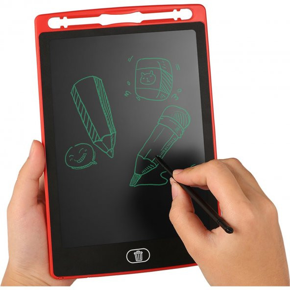 Tablet LCD 8.5 Inç Dijital Kalemli Çizim Yazı Tahtası Grafik Not Yazma Eğitim Tableti