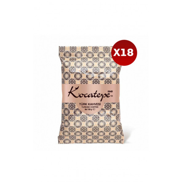 Kocatepe Türk Kahvesi 100 gr X 18 Adet - 2