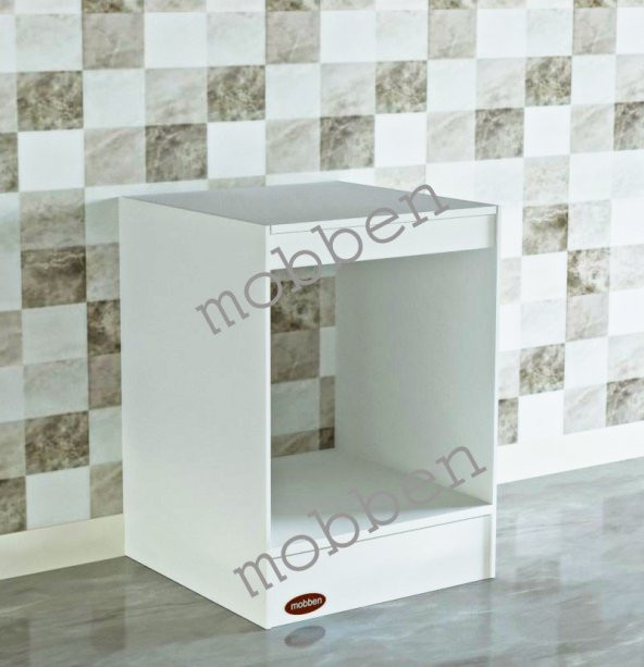 Ankastre Fırın Set Üstü Ocak Dolabı Modül Üstü Kapalı Fırın Dolap - 3