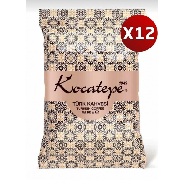 Kocatepe Türk Kahvesi 100 gr X 12 Adet