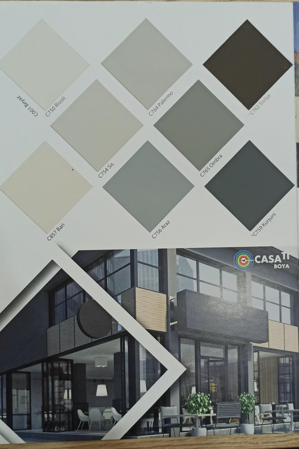 Casati Silikonlu Dış Cephe Boyası 7,5Lt - 2