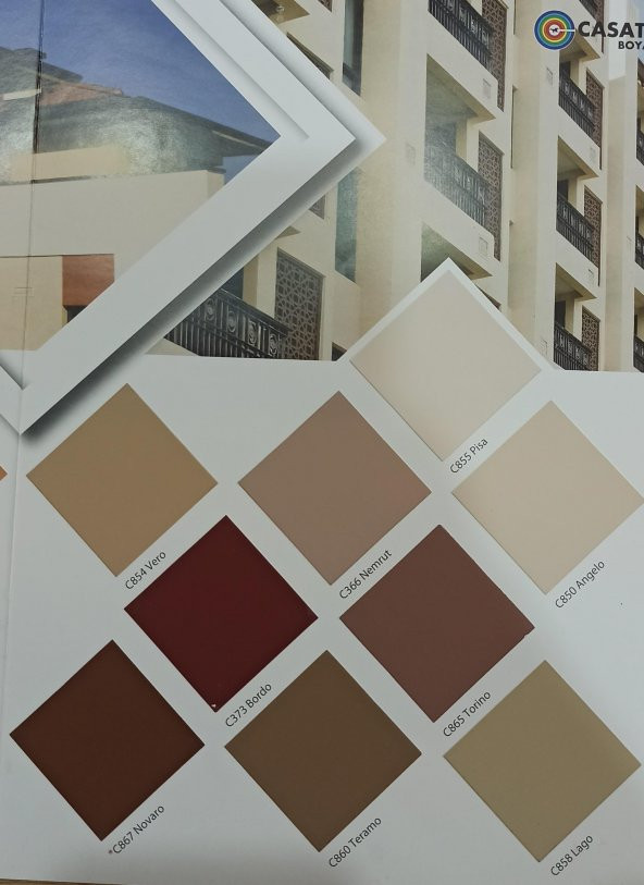 Casati Silikonlu Dış Cephe Boyası 7,5Lt - 3