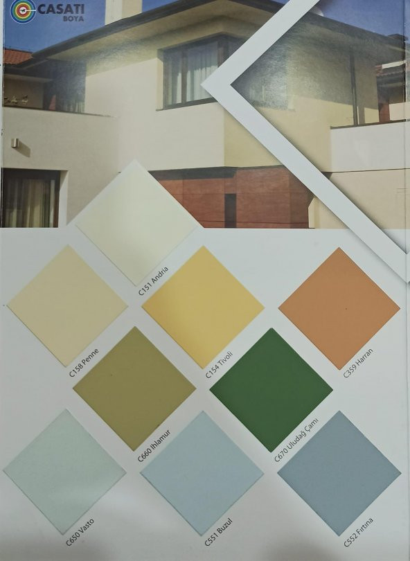 Casati Silikonlu Dış Cephe Boyası 7,5Lt - 4