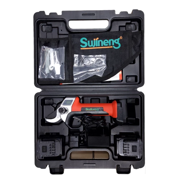 Sujineng E-35 Akülü LED Göstergeli Budama Makası 35 mm - 2