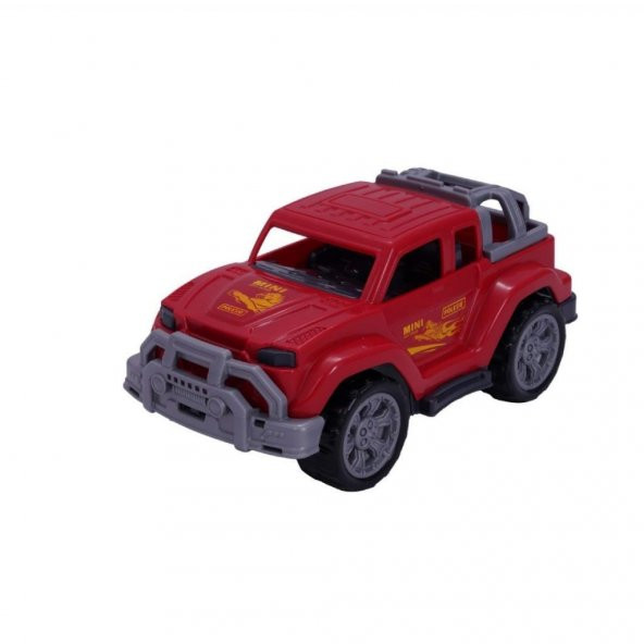 Polesie Lejyon Mini Kırmızı Araba Kutulu 93509, Çocuklar İçin Mini Arazi Aracı Kırmızı - Resim 2