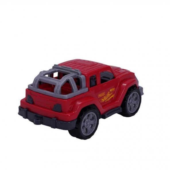 Polesie Lejyon Mini Kırmızı Araba Kutulu 93509, Çocuklar İçin Mini Arazi Aracı Kırmızı - Resim 3
