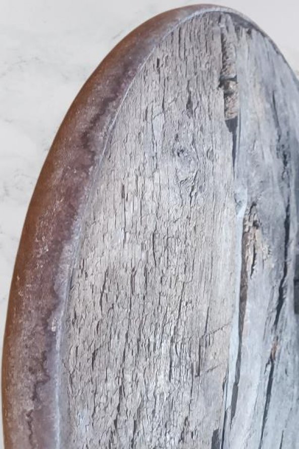 Hobi ADN 90255 Dekoratif Kağnı Tekeri 100 Yıllık Tarihi Eser Ahşap Model El Yapım - 6