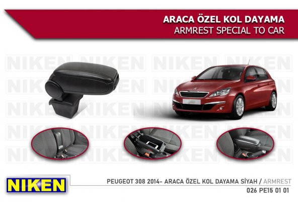 PEUGEOT PEJO 308 2014 2015 2016 2017 2018 2019 2020 MODEL KOL DAYAMA KOLÇAK