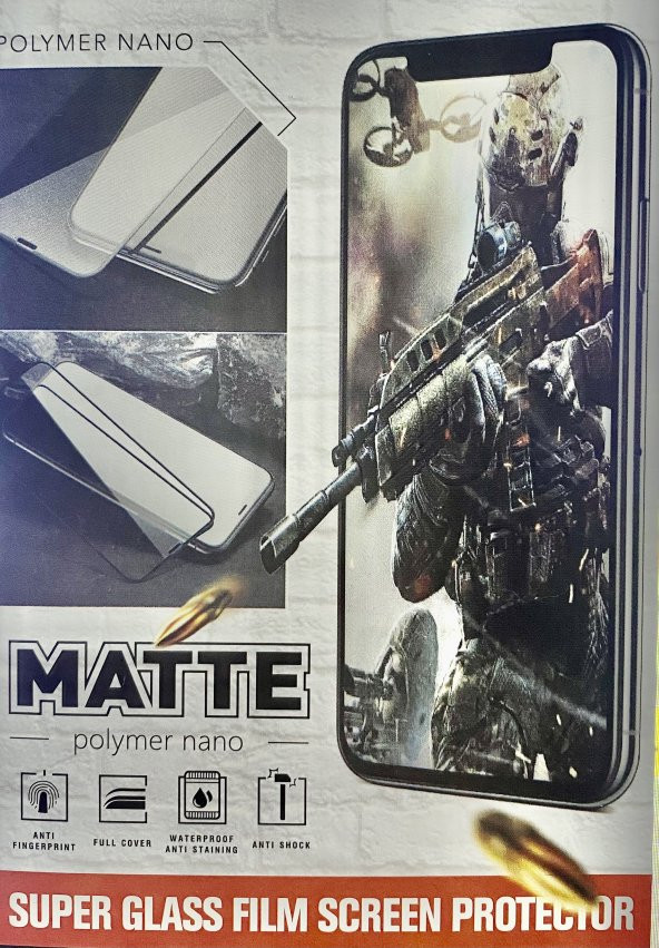 Apple Iphone 15 Pro Max Mat Hayalet Ekran Koruyucu Seramik - 5