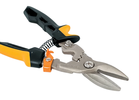 Fiskars Powergear Metal Levha Kesme Makası Düz Kesim