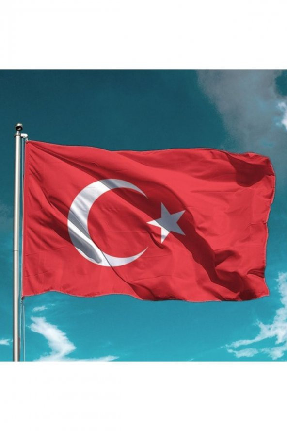 Türk Bayrağı 120x180 cm Alpaka Kumaş