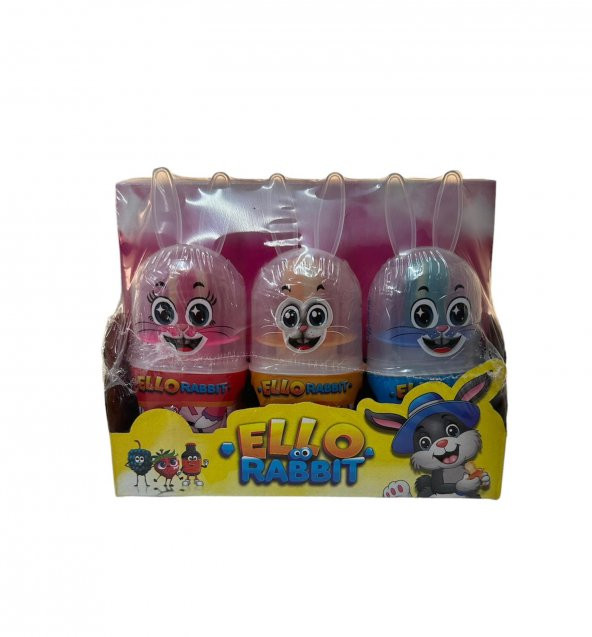 Ello Rabbit Emzik Şeker 32 gr 12 Adet - 3