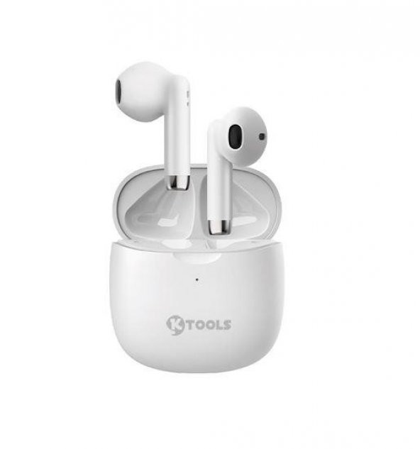 Ktools Sound Free X 5.3 Tws Beyaz Bluetooth Kulaklık