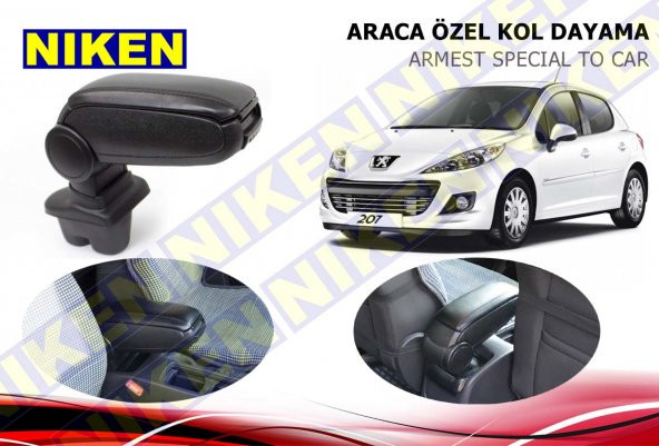PEUGEOT PEJO 207 2006 2007 2008 2009 2010 2011 2012 MODEL NİKEN KOLÇAK KOL DAYAMA