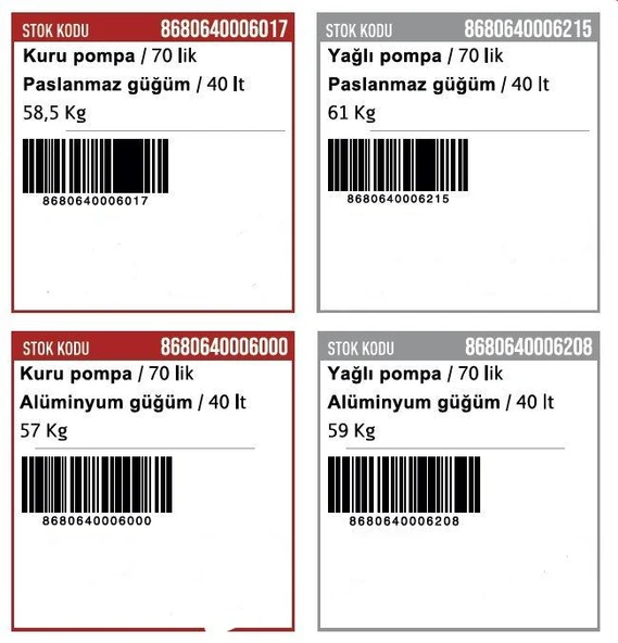 Bartech Universal Kuru Pompa Çift Süt Sağım Makinesi 40 Litre Paslanmaz Güğüm - 2