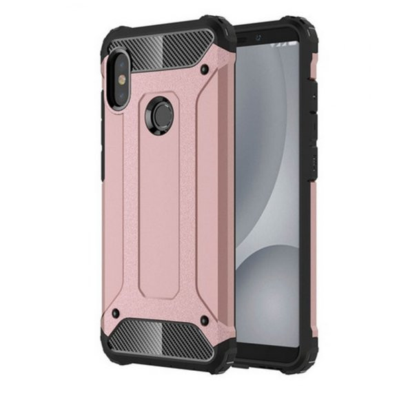 Xiaomi Redmi 6 Silikon Armor Hybrid Zırh Kılıf - 1