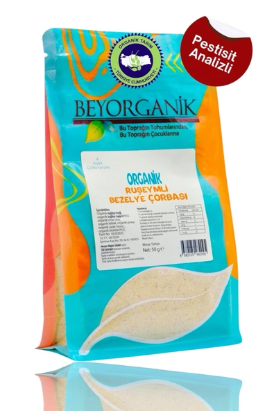 BEYORGANİK Organik Ruşeymli Bezelye Çorbası 50gr (10 Dakikada Hazır) ürün görseli 1