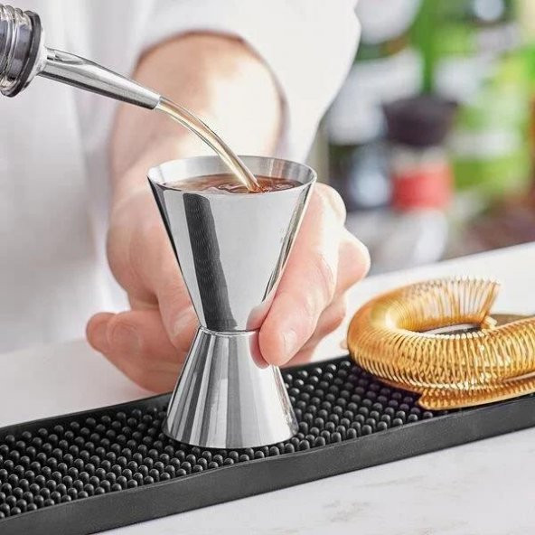 Perlotus 24 Çelik Jigger Kokteyl Ölçek