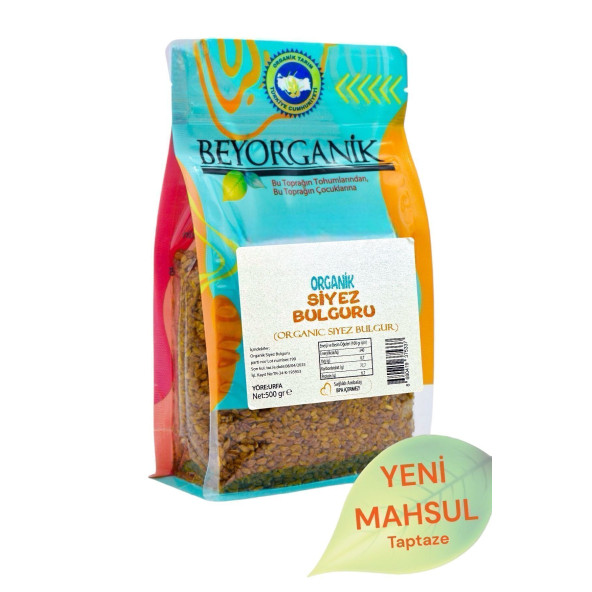 Organik Siyez Pilavlık Bulgur 500gr