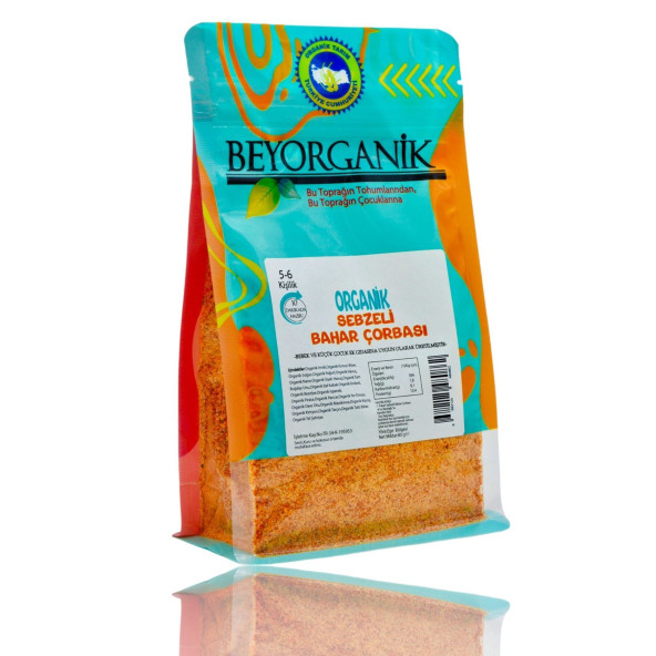 Organik SEBZELİ BAHAR ÇORBASI 80gr  (10 DK HAZIR ) 3adet