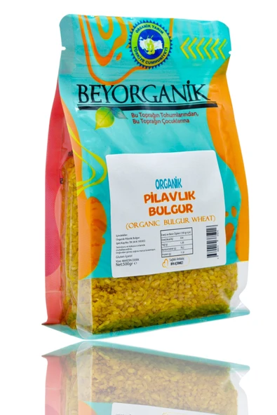 BEYORGANİK Organik Pilavlık Bulgur 500gr - 1