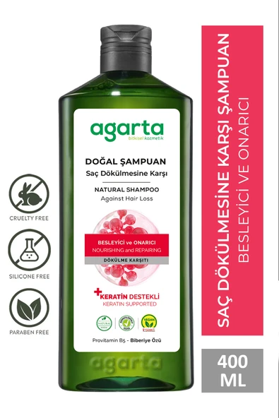 Doğal Şampuan Saç Dökülmesine Karşı Çözüm 400 Ml - 1