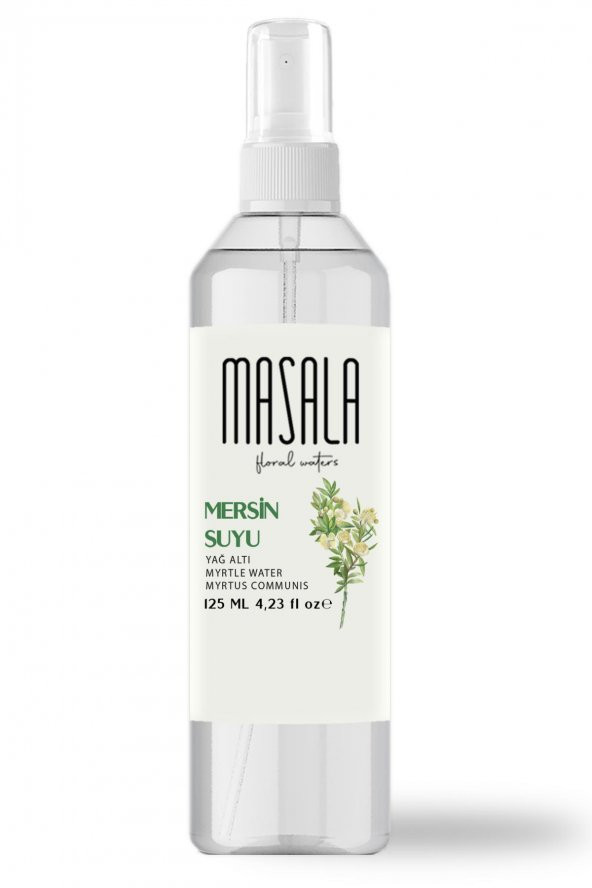Masala Mersin Suyu 125 ml - Myrtle Floral Water -Sebum Ve Yağ Dengeleyici Hidrosol - 2