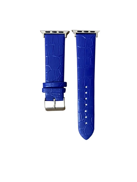 İphone Watch Deri Kopçalı Kordon (42-44-45 mm Uyumlu) - 9