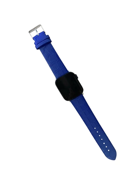 İphone Watch Deri Kopçalı Kordon (42-44-45 mm Uyumlu) - 8