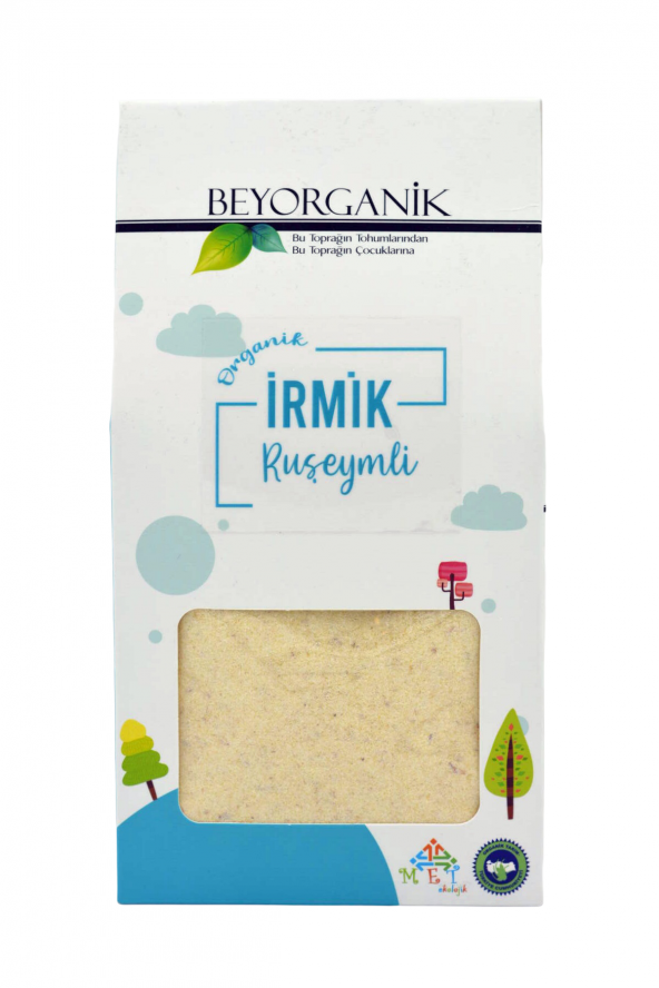 Organik İrmik Ruşeymli Baby 350gr