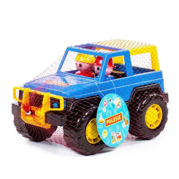 Polesie Oyuncak Voyaj Jeep 36636, Çocuklar İçin Oyuncak Jeep Filede - 11