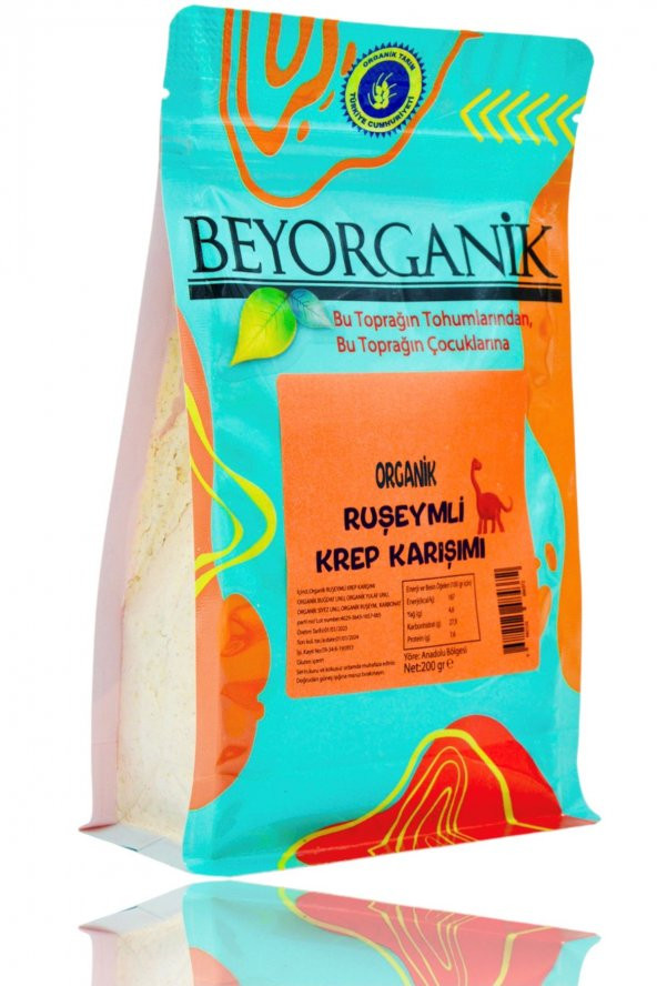 Organik Miks Ruşeymli Krep Karışımı 200 g