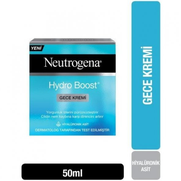 Neutrogena Hydro Boost Gece Kremi 50 ml