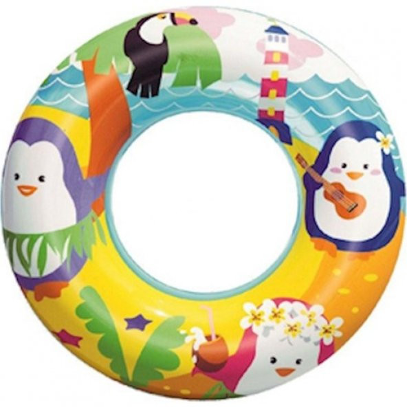 Bestway Deniz Dünyası Penguenli 51 cm Simit