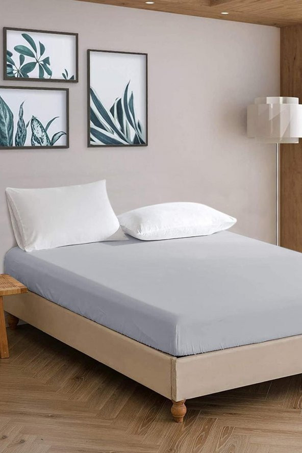 Penye Lastikli %100 Pamuk Tek/Çift Kişilik Çarşaf - 3